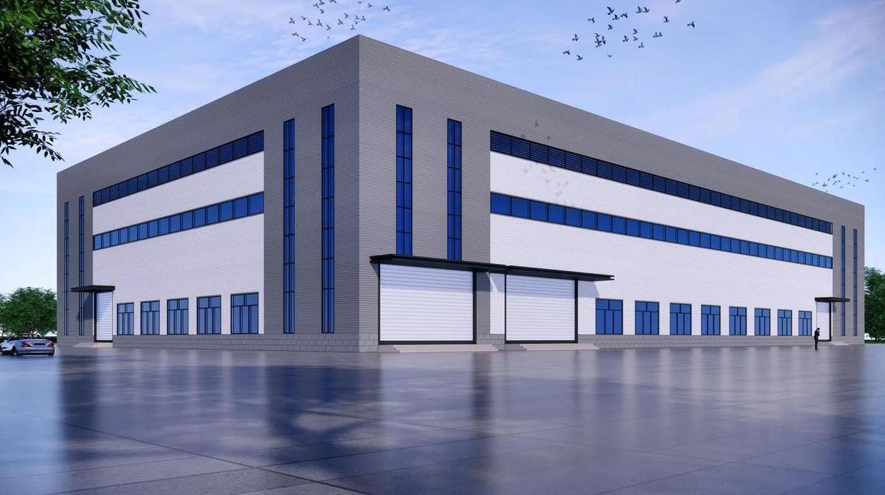 重慶廠房裝修效果圖，現代鋼結構廠房設計太酷了