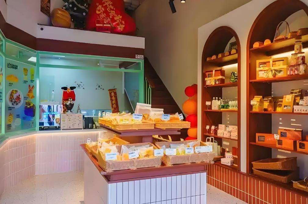 重慶烘焙店裝修設計