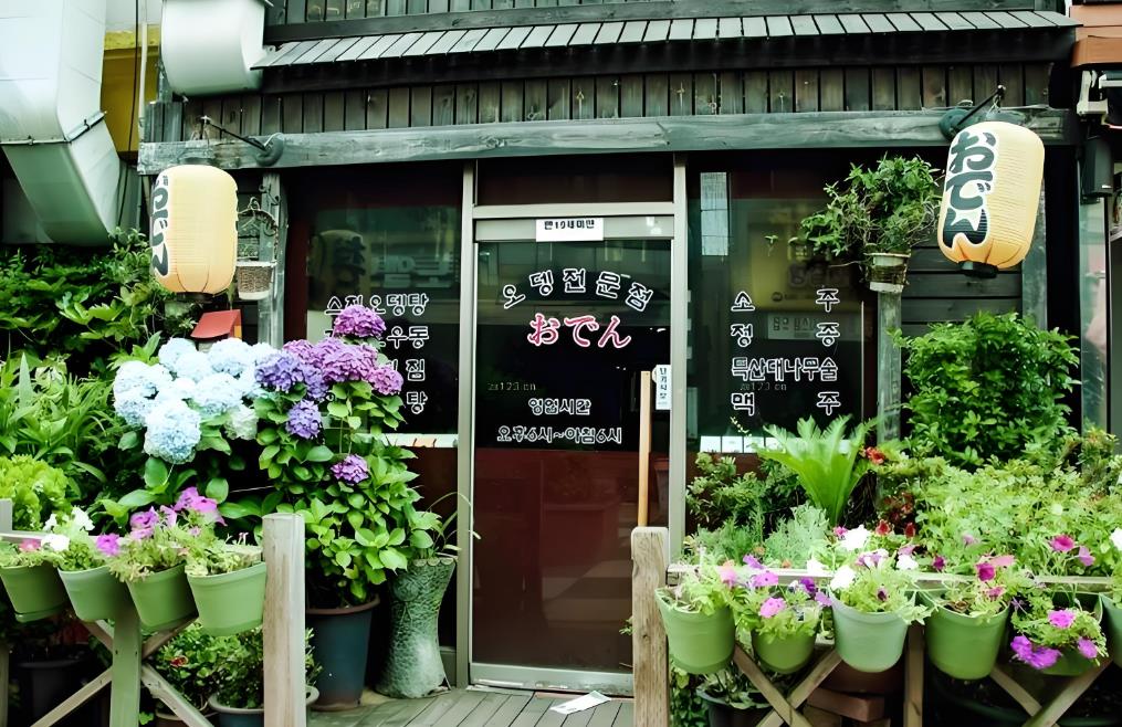 清新田園風烘焙店裝修案例