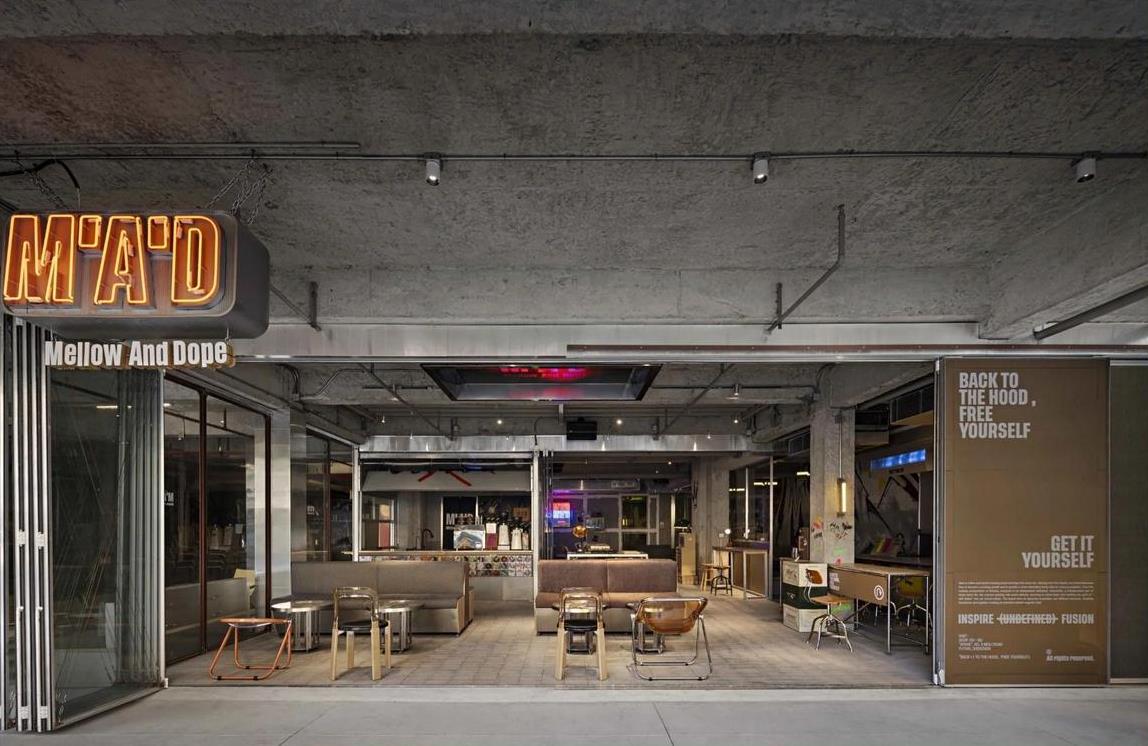 工業風酒吧裝修效果圖，粗獷又精致！