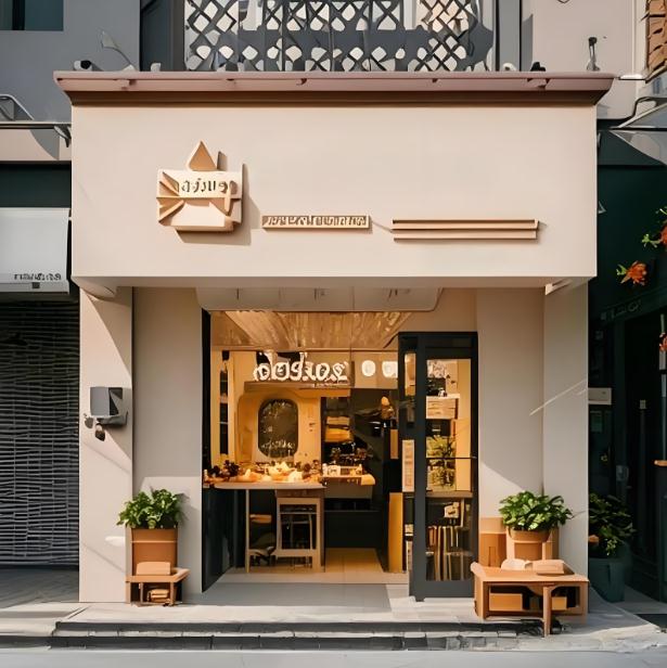 奶(nai)油(you)風(feng)蛋(dan)糕(gao)甜(tian)品(pin)店(dian)裝(zhuang)修(xiu)效(xiao)果(guo)圖(tu)，巧(qiao)妙(miao)設(she)計(ji)引(yin)流(liu)