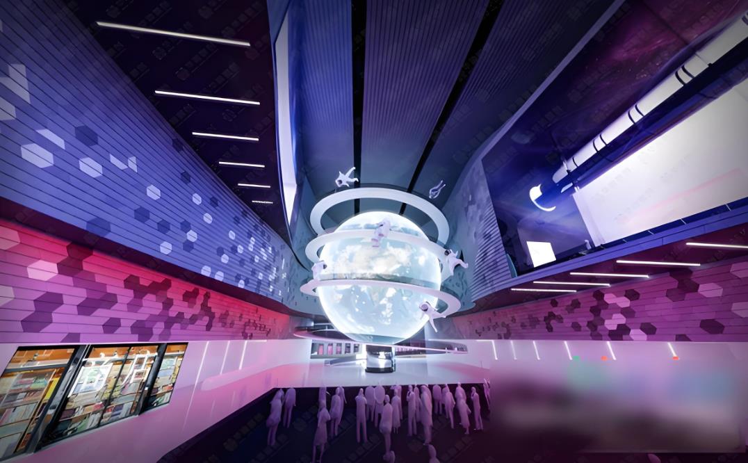 科技展廳施工多少錢每一平方米？