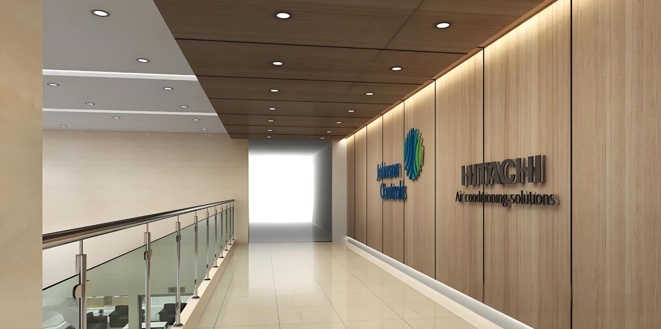 企業展廳設計效果圖