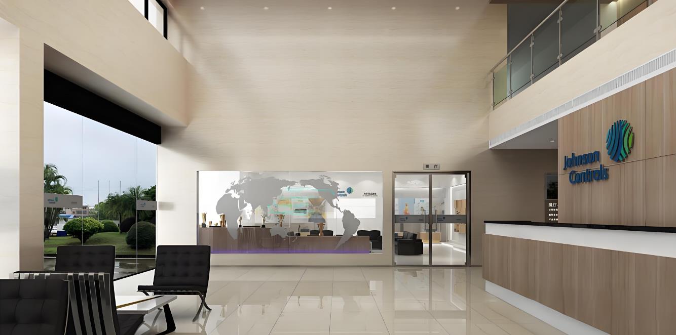 企業展廳設計效果圖