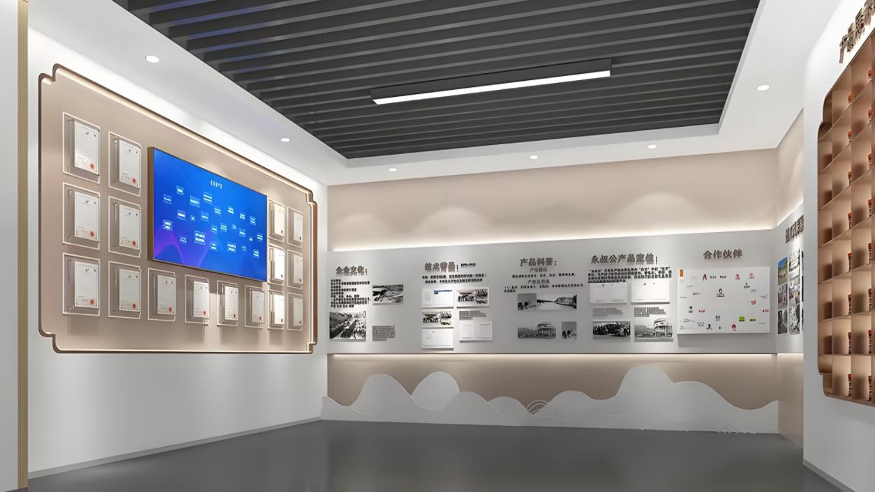 企業文化展廳裝修效果圖