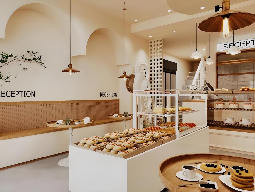 甜品店裝修效果圖