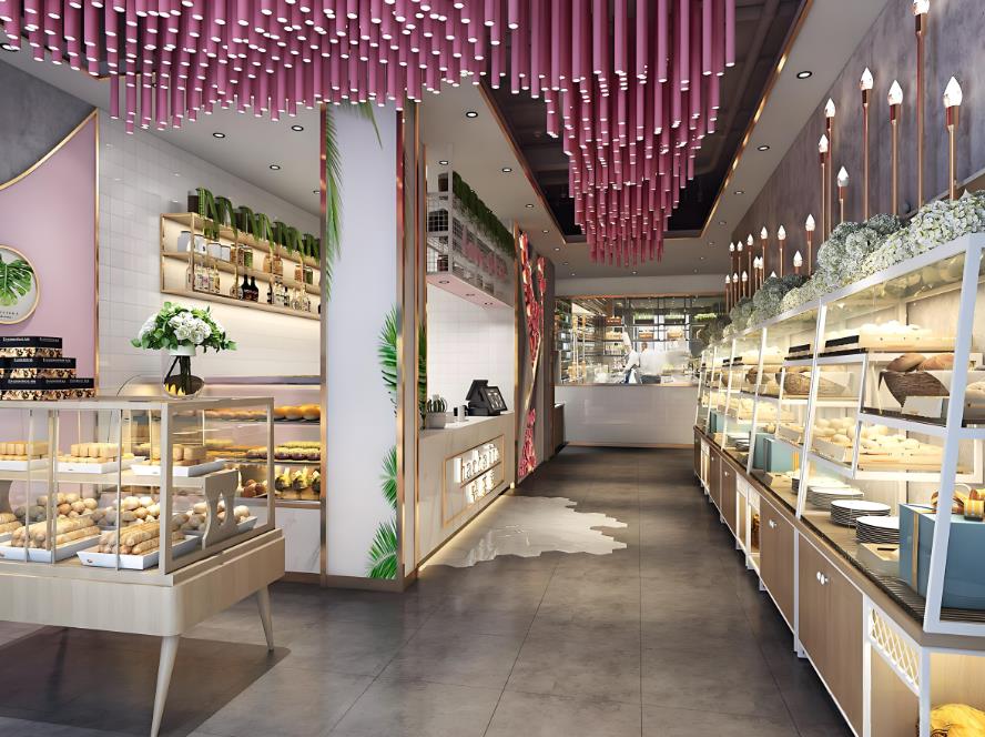 重慶烘焙店裝修，70平米烘焙店裝修費用