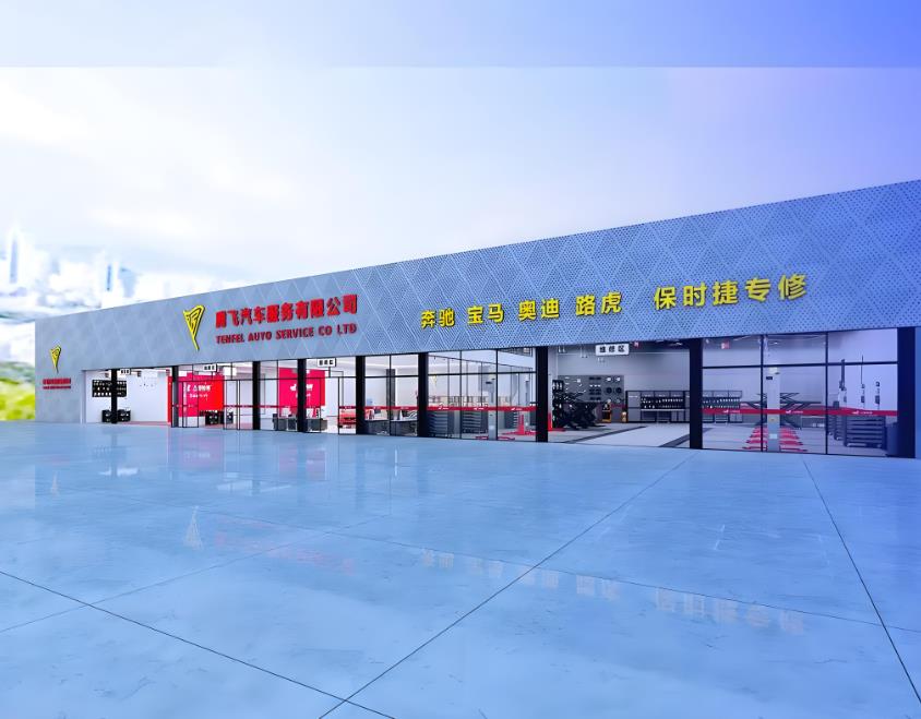 汽車修理廠外觀裝修設計