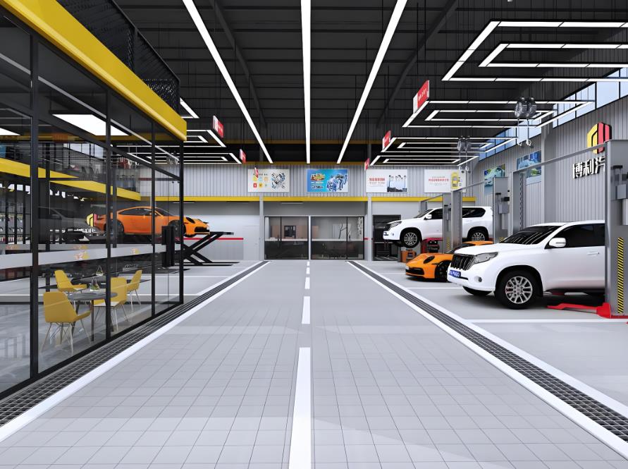 汽修廠設計裝修的風格該如何定位?