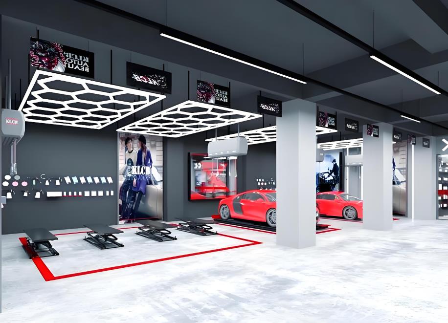汽修廠裝修風格
