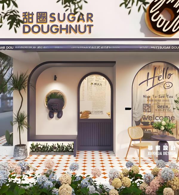 3萬塊就能搞定甜品店裝修的秘訣來啦​